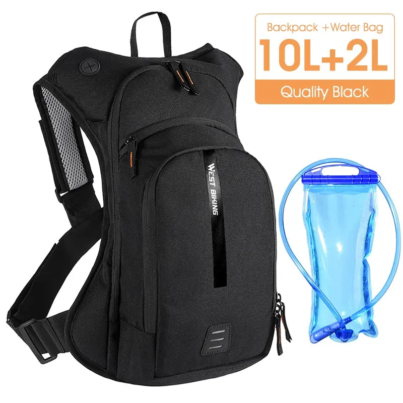 10L Cycling Hydration Backpack Ergonomic Adjustable MTB Bicycle Bag Mountaineering Hiking Climbing Sport Backpack