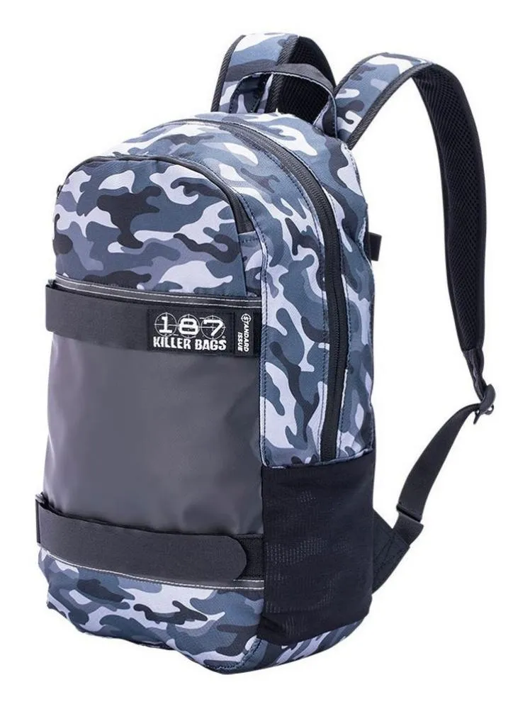 187 Killer Bags Standard Issue Backpack - Charcoal Camo