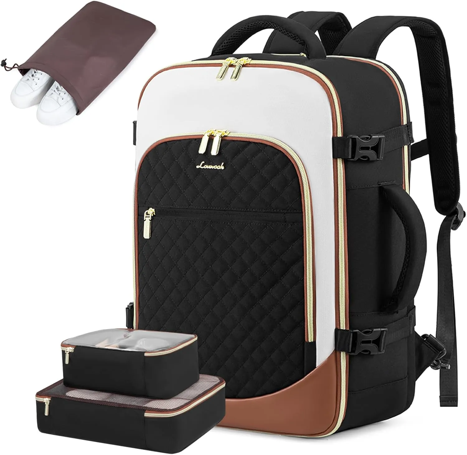 4Pcs Large Travel Backpack