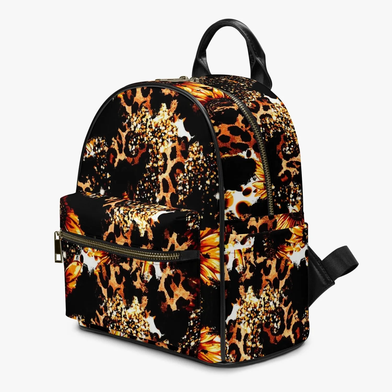 909. All Over Printed PU Backpack