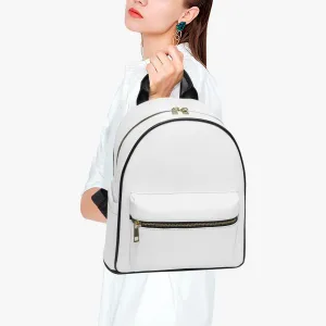 909. All Over Printed PU Backpack