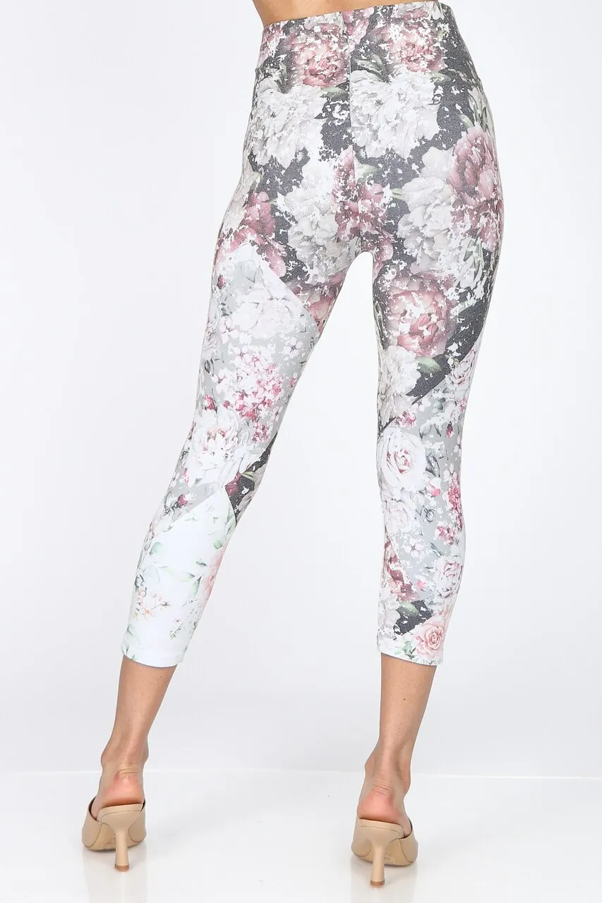 B4291AB High Waist Crop Legging