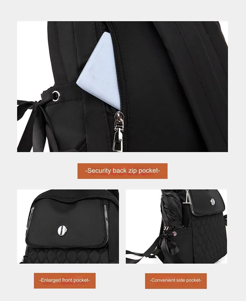 Black Backpack 4047