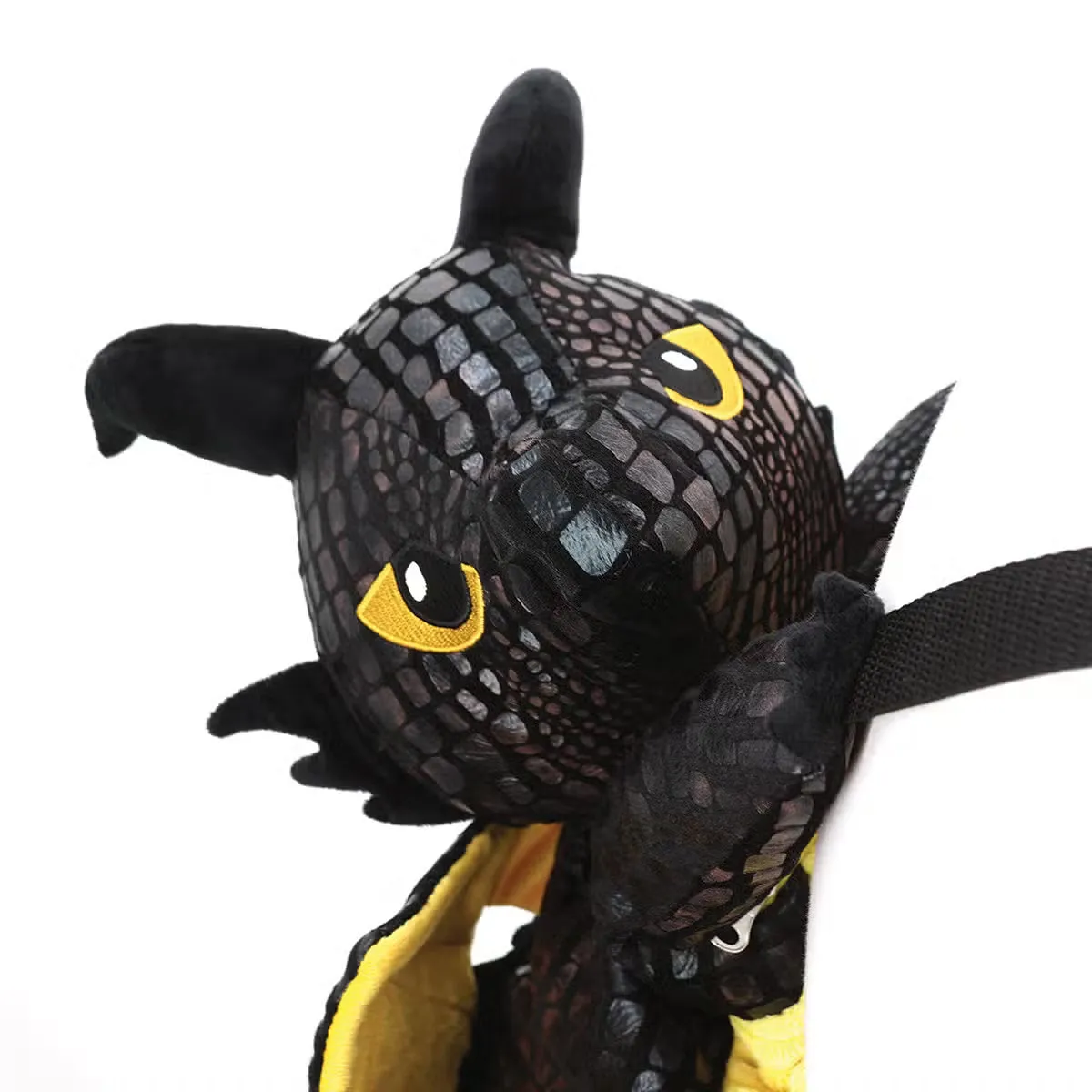 Black Dragon Stuffed Backpack