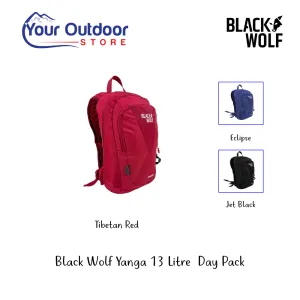 Black Wolf Yanga 13 Litre  Day Pack