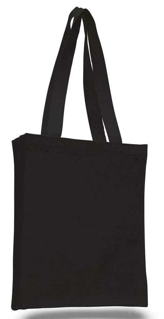 Cheap Canvas Tote Bag / Book Bag with Gusset