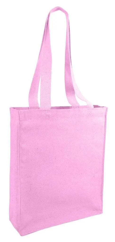 Cheap Canvas Tote Bag / Book Bag with Gusset