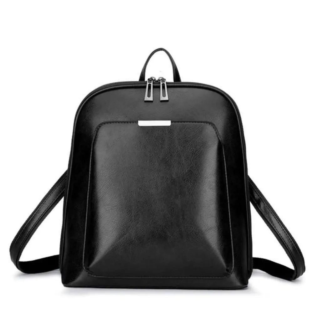 Classic Double-Zip Backpack - Sleek Design