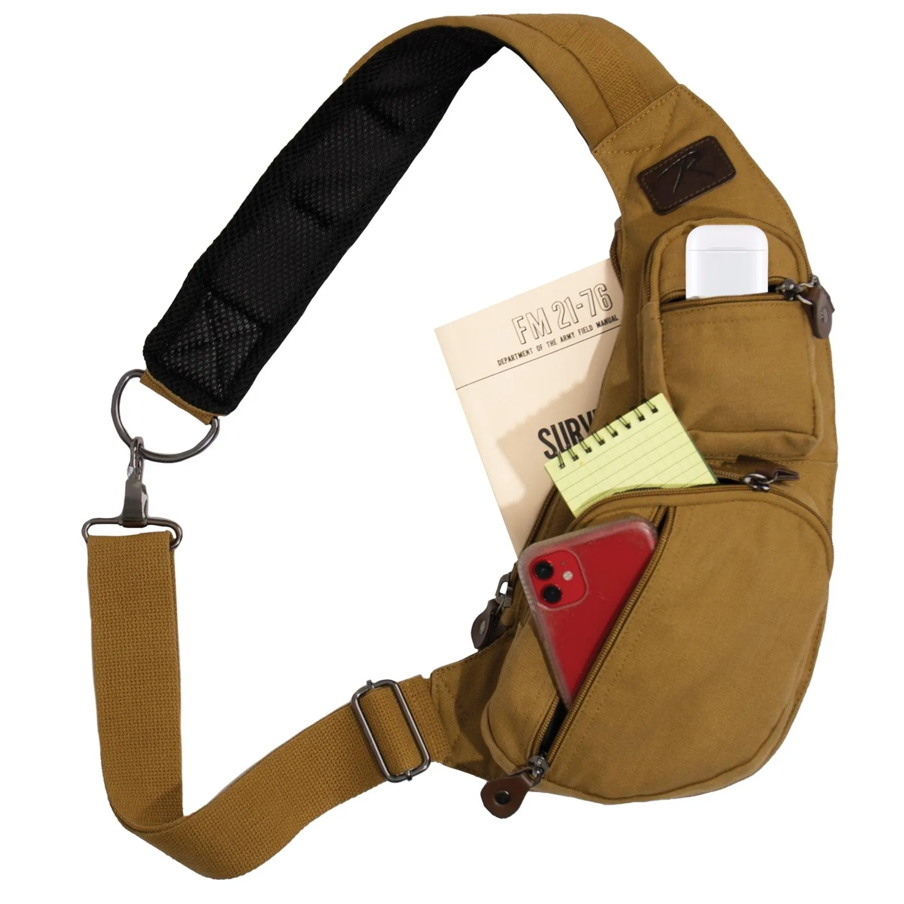 Crossbody Canvas Sling Bag