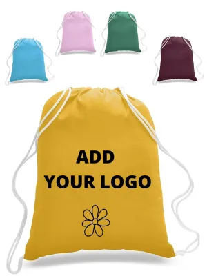 Custom Economical Drawstring Sport Pack For The Budget-Minded Sports Fan