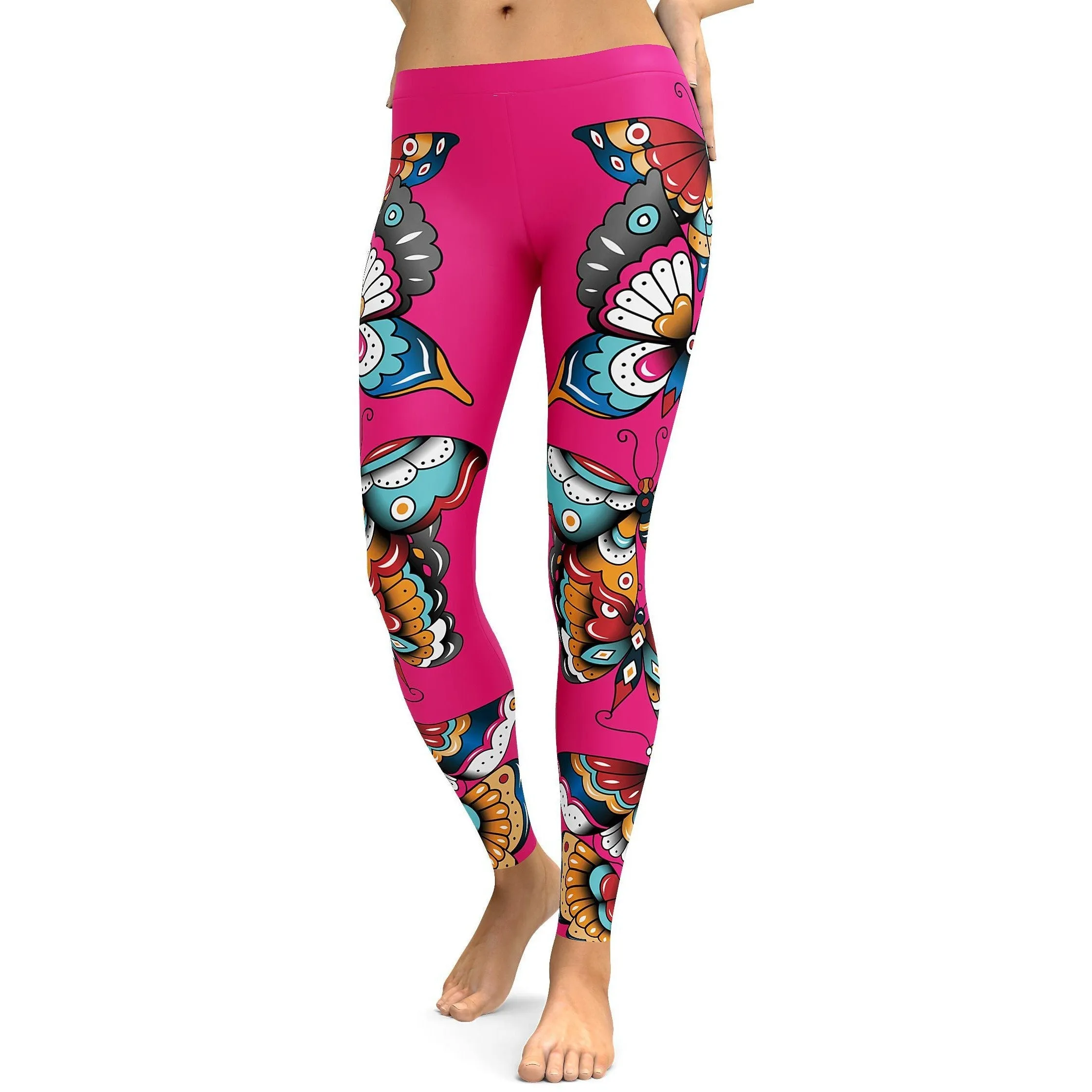 Day of the Dead - Butterflies Leggings