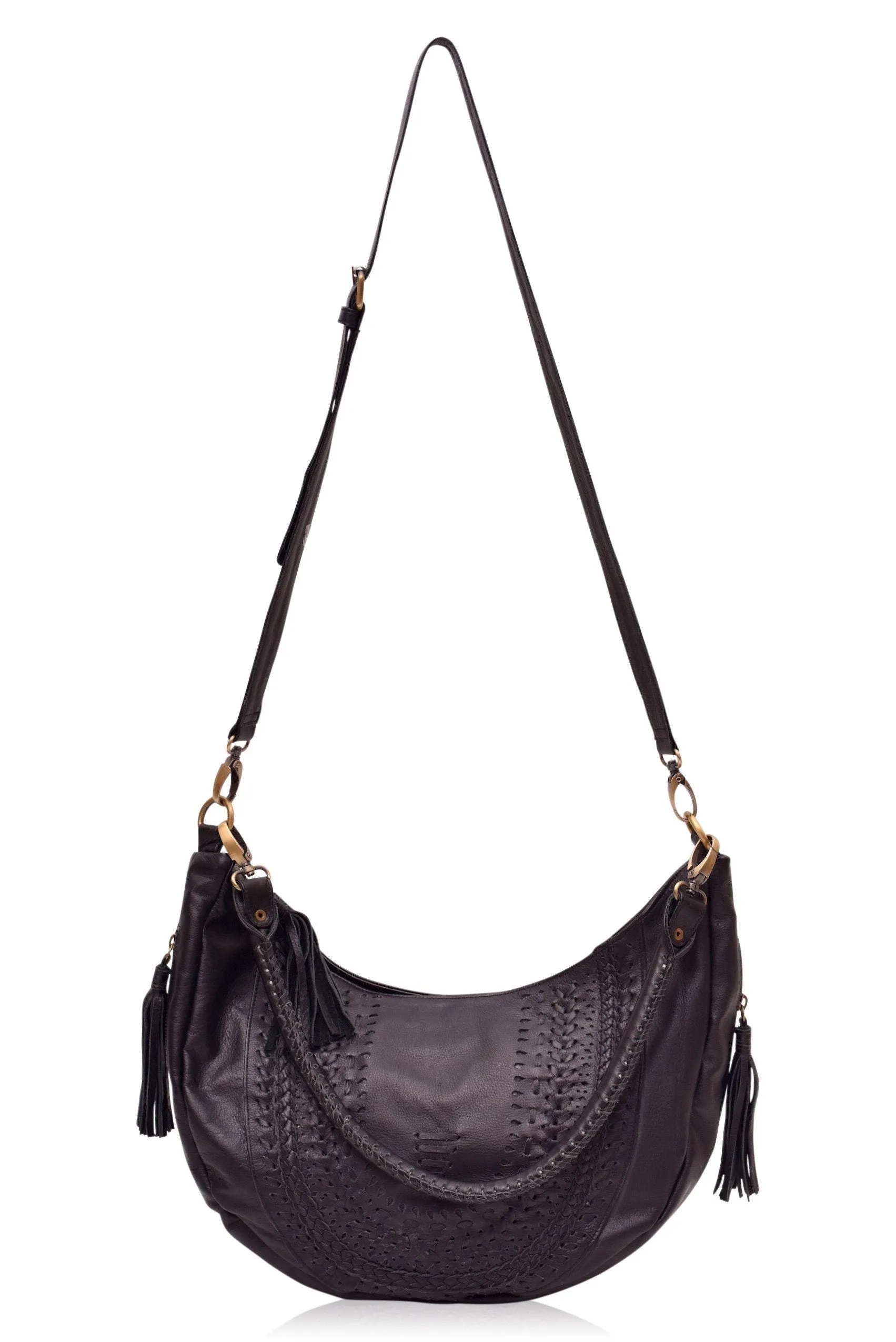 Elysian Coast Leather Crossbody Bag (Sale)