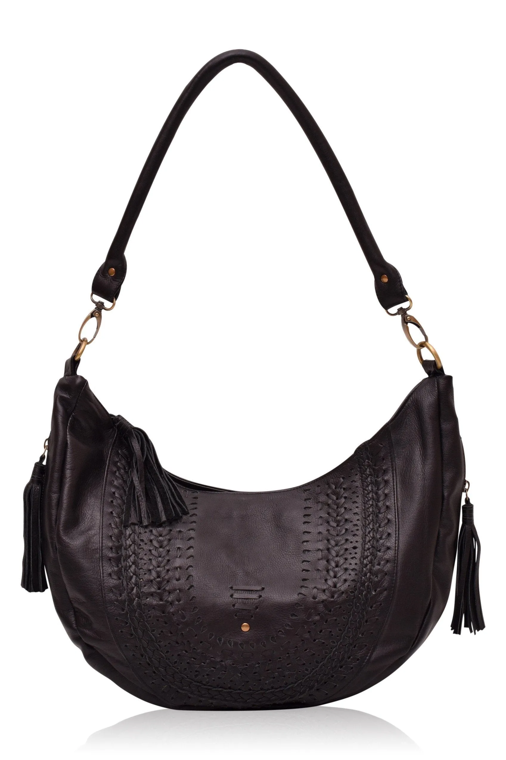 Elysian Coast Leather Crossbody Bag (Sale)