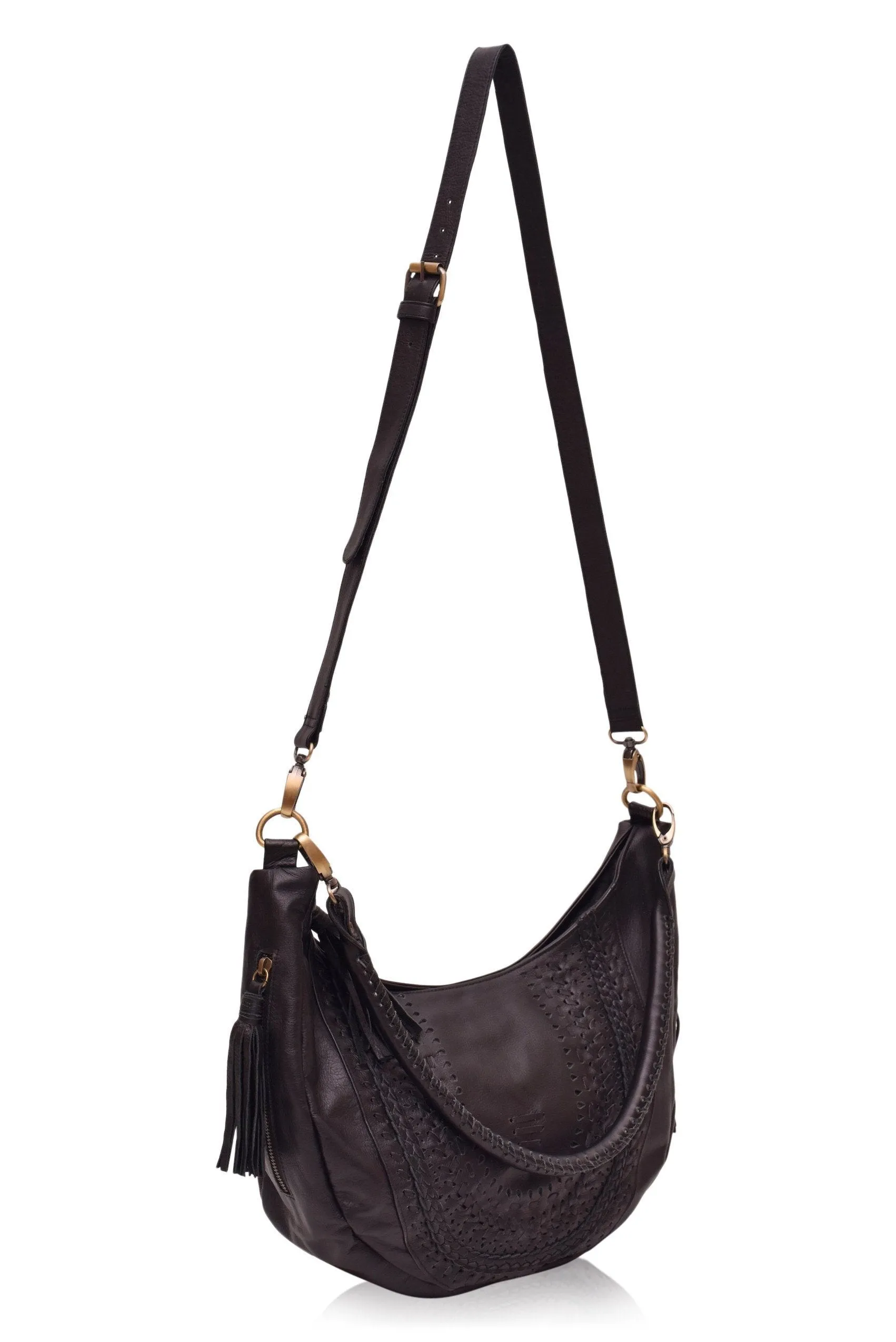 Elysian Coast Leather Crossbody Bag (Sale)