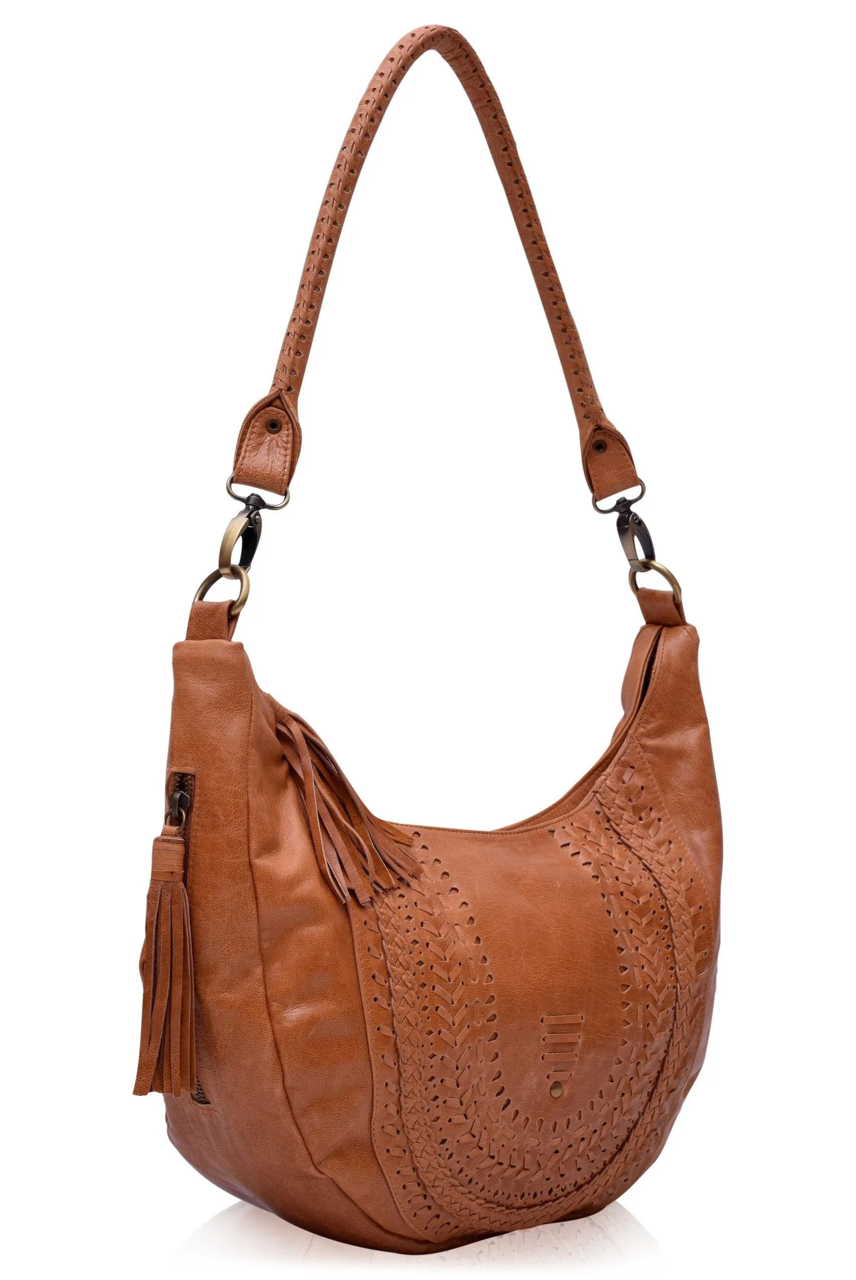 Elysian Coast Leather Crossbody Bag