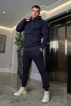 Father Sons Navy Raglan Tracksuit Sweat Pants with FS Embroidery - FSH700