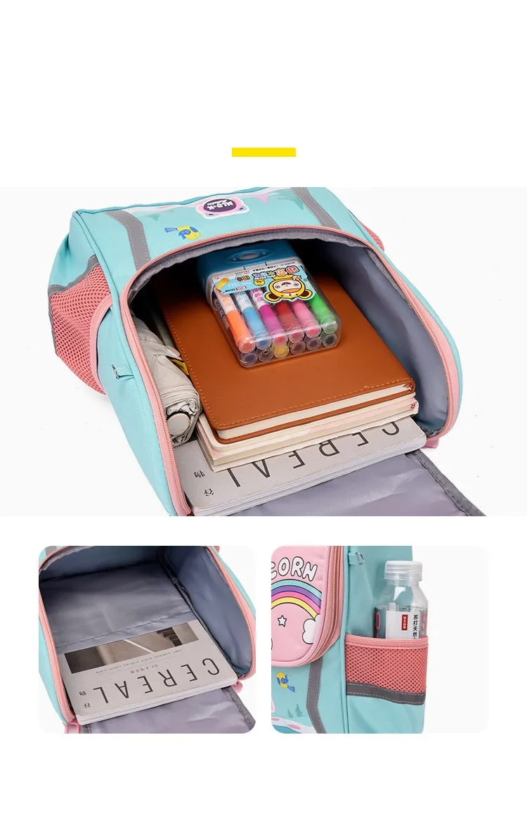 High Quality Large Capacity Space Dino Kids School Bag