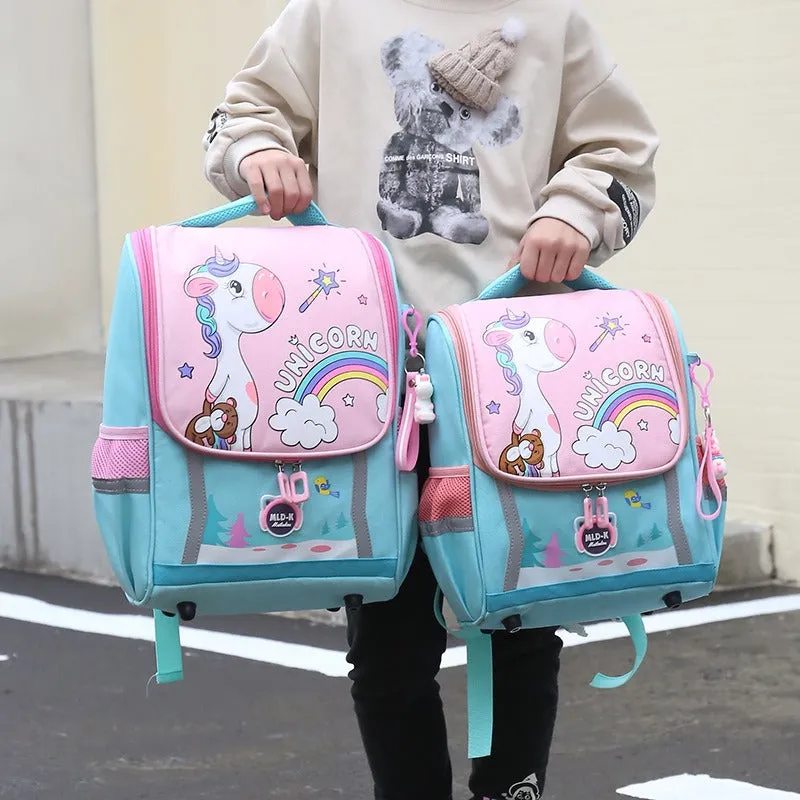 High Quality Large Capacity Unicorn Kids School Bag