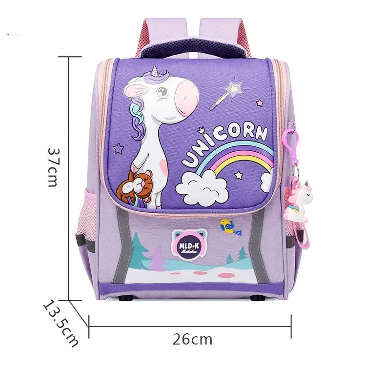 High Quality Large Capacity Unicorn Kids School Bag