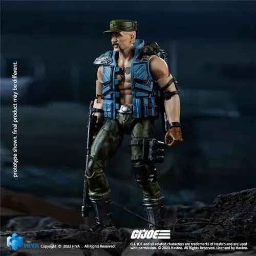 HiPlay HIYA Full Set: Exquisite Mini Series, G.I.Joe Gung-Ho, 1:18 Scale Miniature Action Figurine