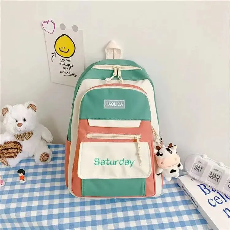 Imported Quality Ladies BackPack with tadybear 3309