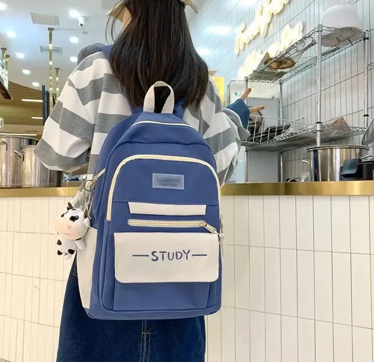 Imported Quality Ladies BackPack with tadybear 3309