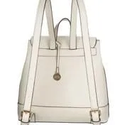 Ivory Flap Tassel Backpack