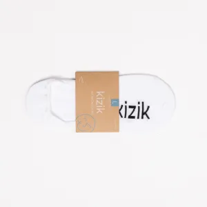 Kizik No Show Socks - White