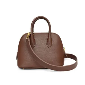 Large Emma Luxurious Two-way Large Premium Italian Leather Bag | Handcrafted Full-grain Eve Calf Leather Shoulder Bag