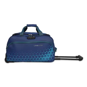 Lavie Sport 53.5 cms Anti-theft Arrow Wheel Duffle Bag | Navy