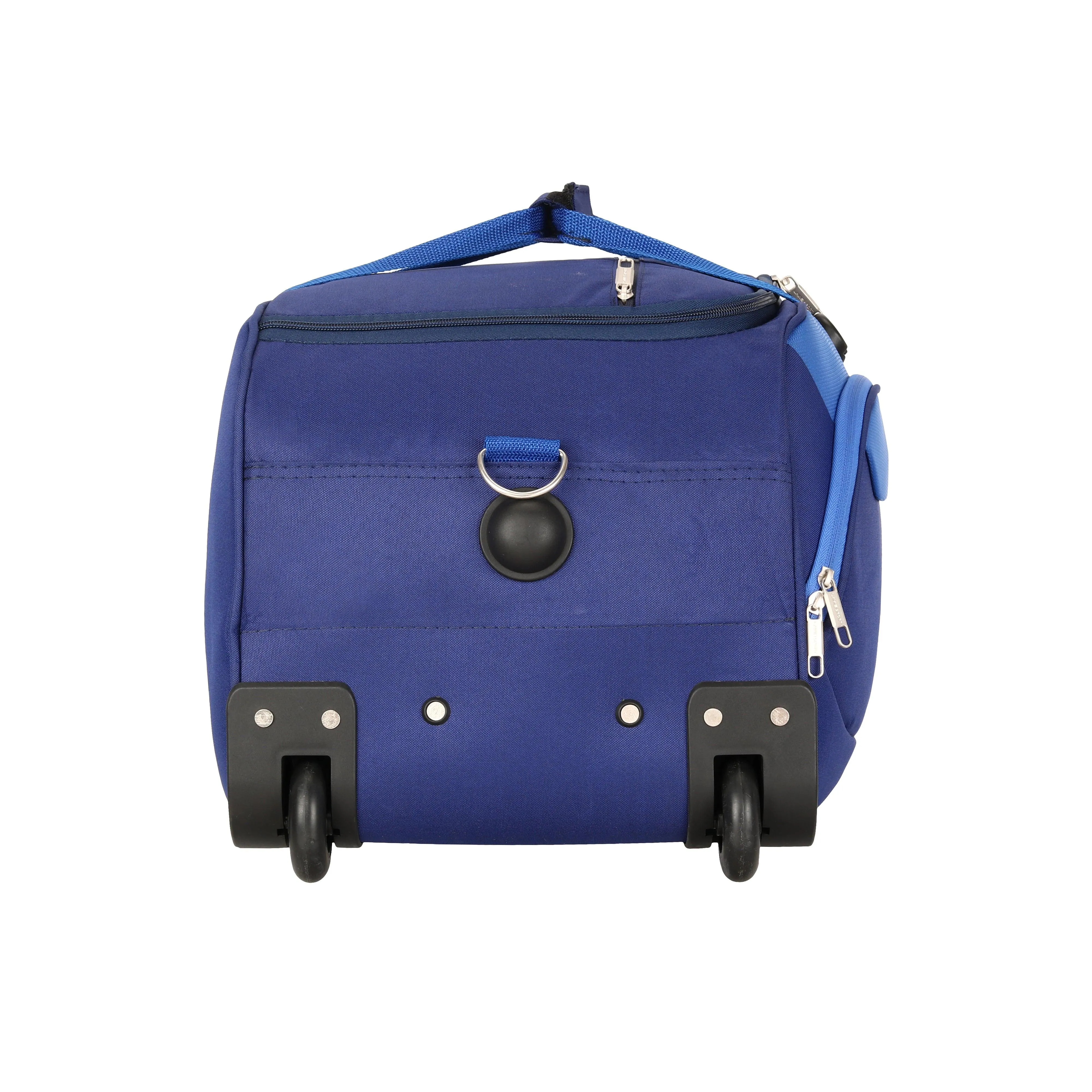 Lavie Sport 57 cms Anti-theft Voyage Wheel Duffle Bag| Trolley Bag Navy