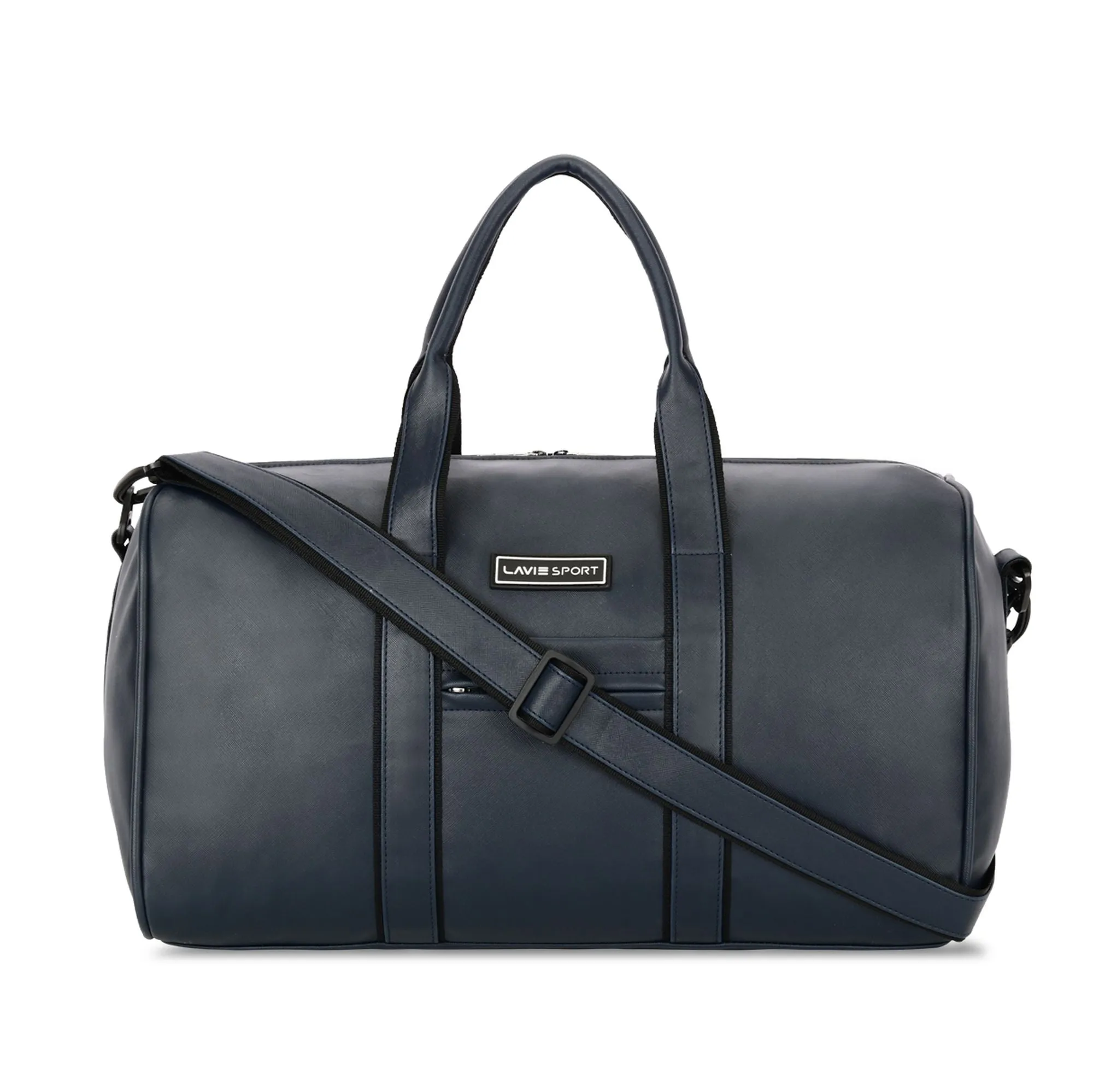 Lavie Sport Captain 32L Synthetic Leather Unisex Duffle Bag Navy