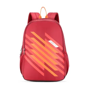 Lavie Sport Charge 36 Litres Laptop Backpack | School College Bag For Boys & Girls Maroon