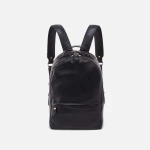 Maddox Backpack in Silk Napa Leather - Black