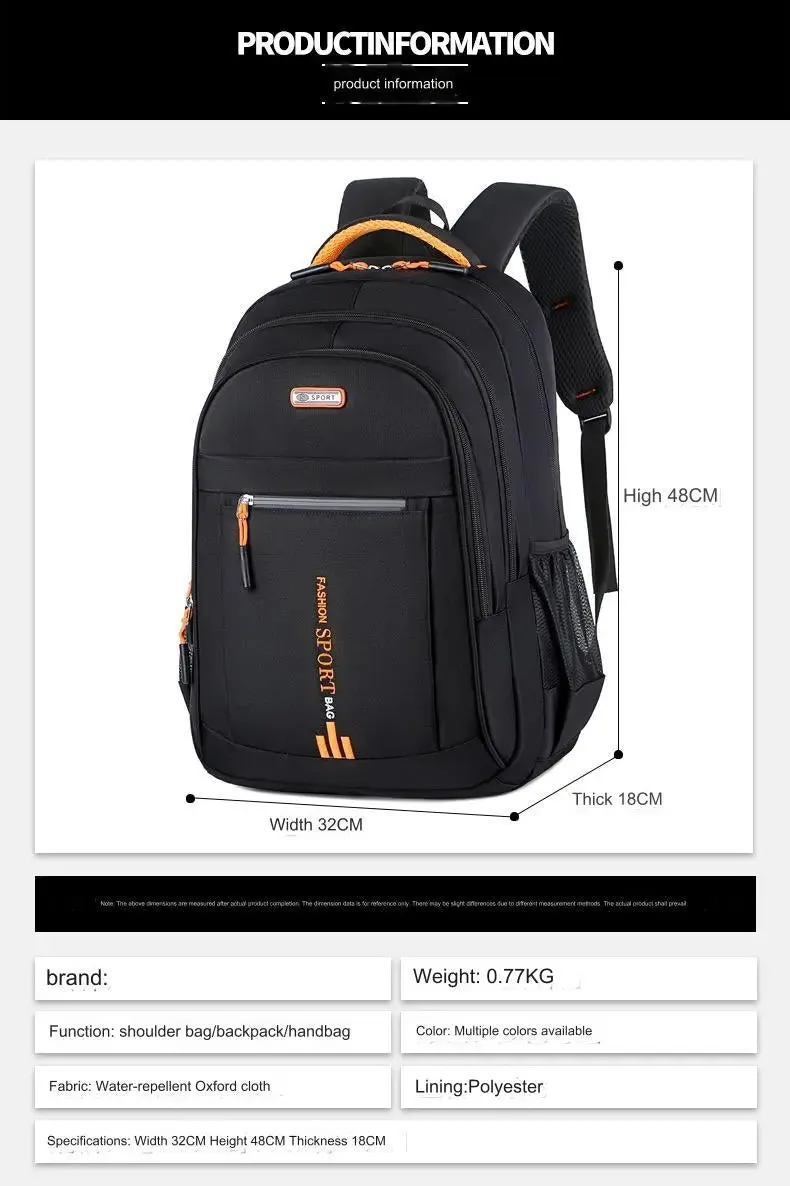 Men's Waterproof & Scratch-Resistant Backpack 1237