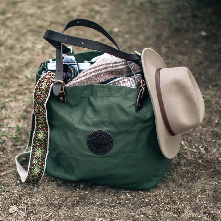 Olive Drab Market Tote Made in USA B-130