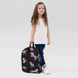 Ombre Horses Pink and Purple Backpack