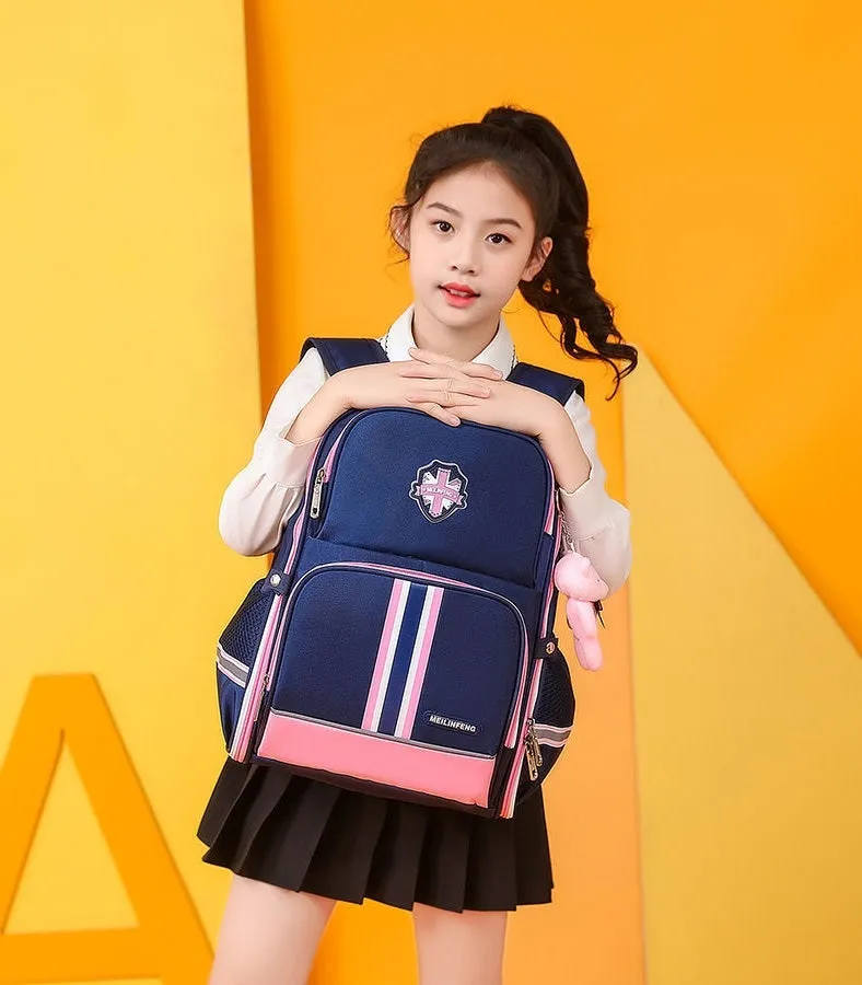 Pink Student School Bag For Kids 4169