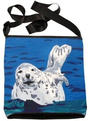 Playful Pup Large Cross Body Bag