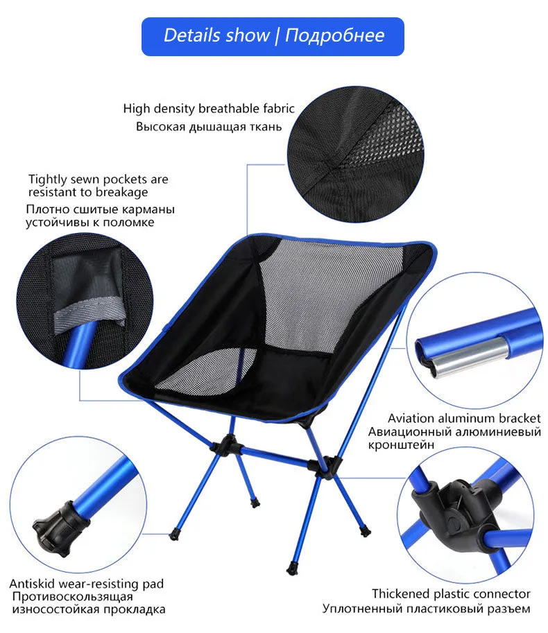 Portable Chair Camping Folding Fishing Chair