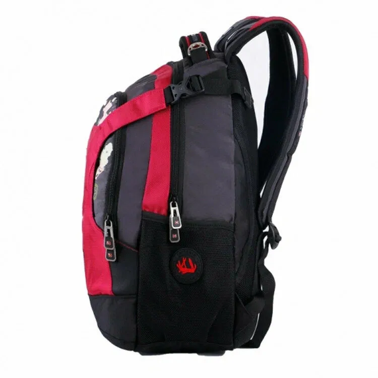 RED SWISSWIN BACKPACK 15.6 BUSINESS TRAVEL SCHOOL COLLEGE UNIVERSITY 4248