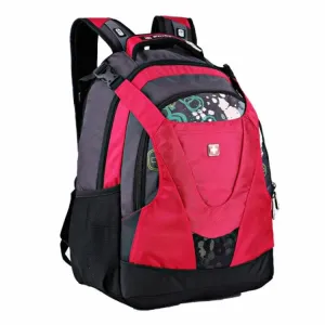 RED SWISSWIN BACKPACK 15.6 BUSINESS TRAVEL SCHOOL COLLEGE UNIVERSITY 4248