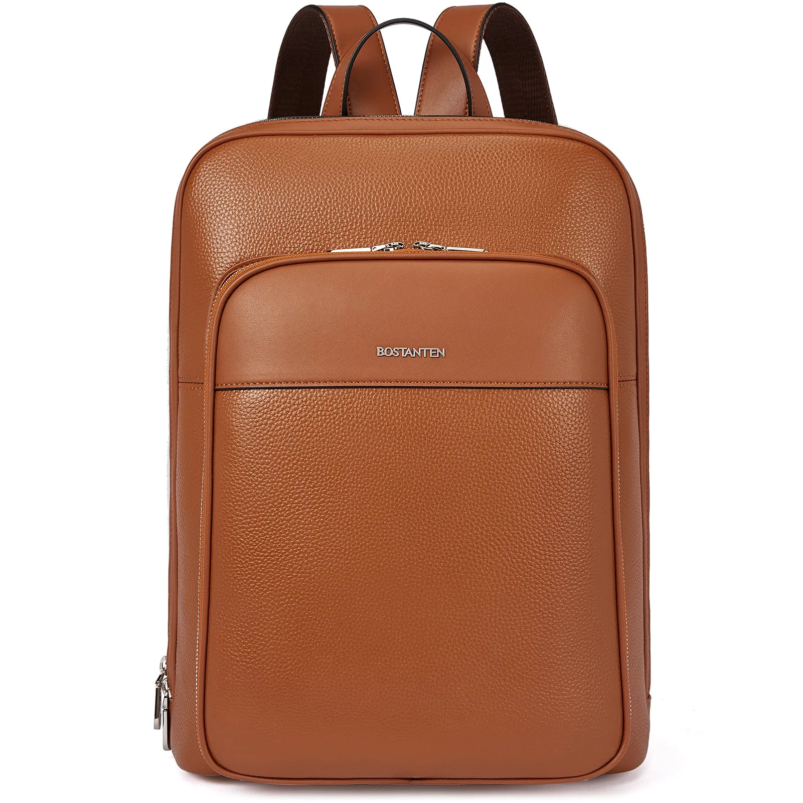 Vallis Vintage Leather Laptop College Travel Backpack