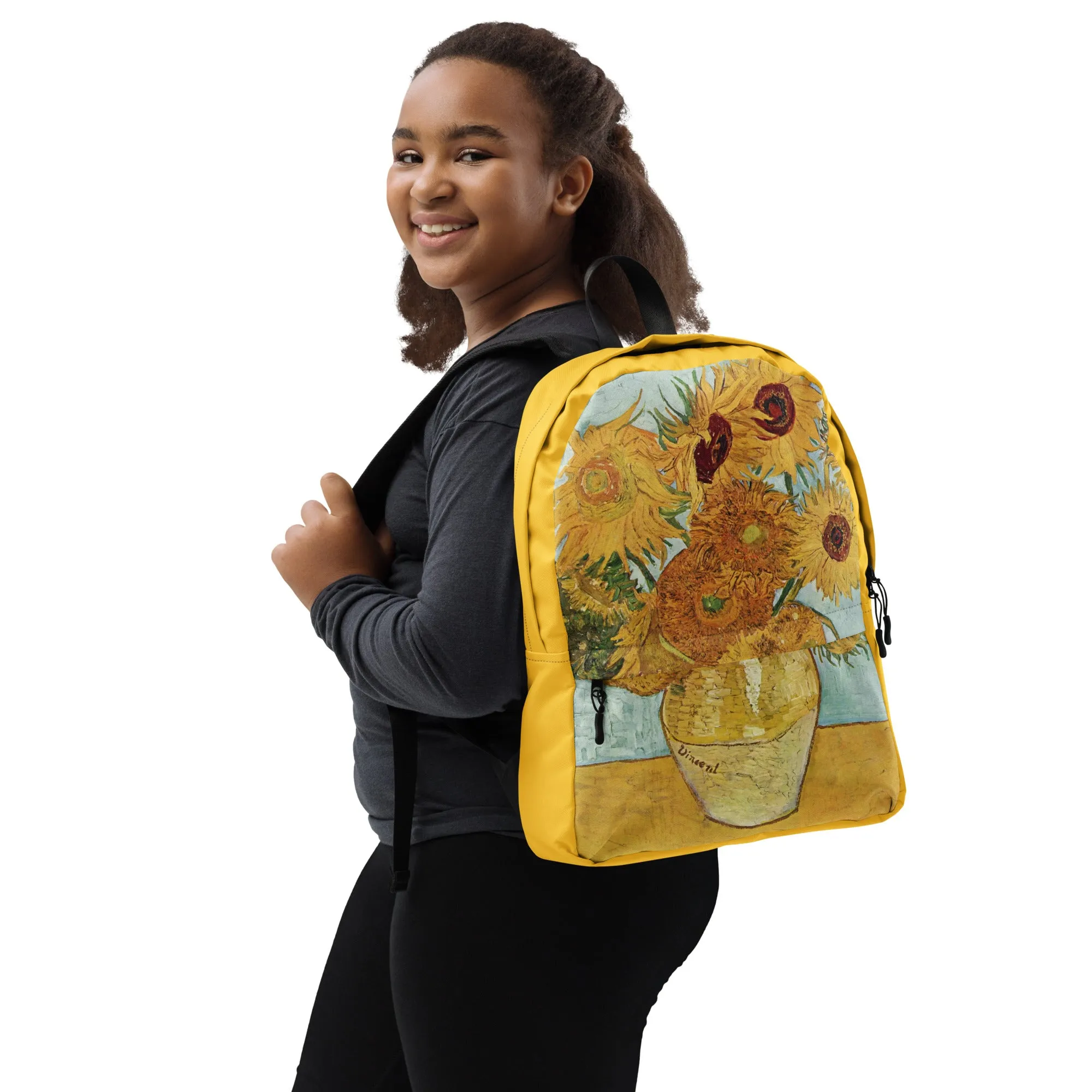 Van Gogh Inspired Sunflowers Backpack