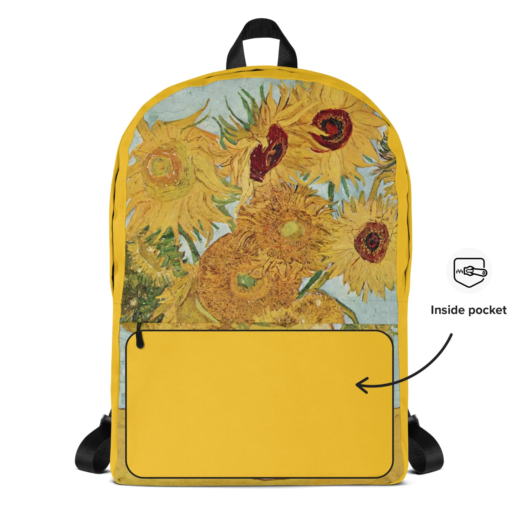 Van Gogh Inspired Sunflowers Backpack