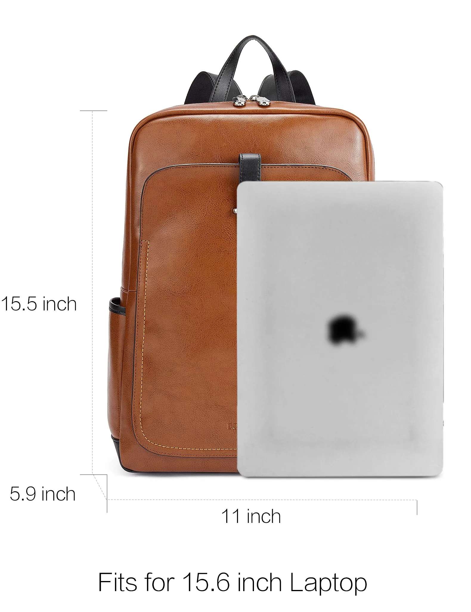 Vrba Laptop Backpack Purse — Simplicity