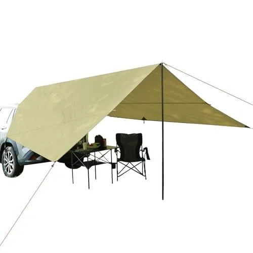 Waterproof Car Awning Shelter Tent with Carrying Bag