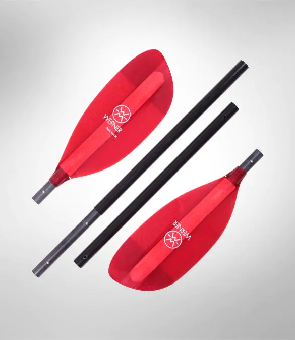 Werner Pack-Tour M Premium Tour Glass Blade 4-pc Pack Raft paddle